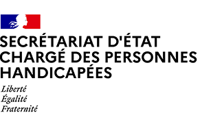 logo secrétariat d'état chargé des personnes handicapées